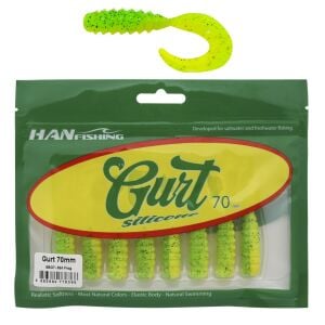 Hanfish Gurt 70 7cm Silikon Yem 8 Adet SBGT624 Frog