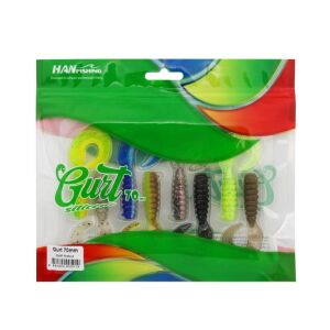 Hanfish Gurt 70 7cm Silikon Yem 8 Adet Mix 3