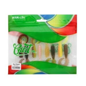 Hanfish Gurt 70 7cm Silikon Yem 8 Adet Mix 1
