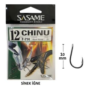 Sasame F-714 No:12 Chinu Olta İğnesi 21 Adet