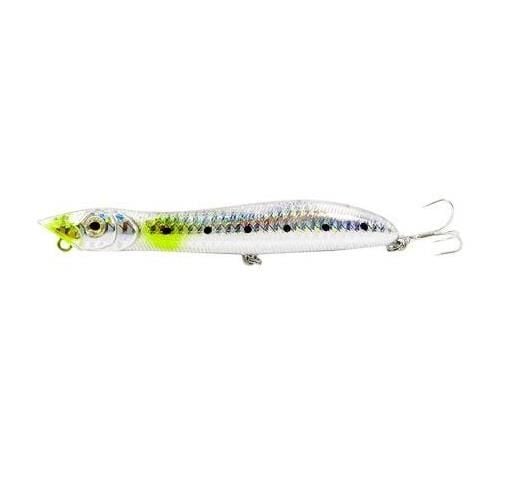 Fujin Z-Walker 12.5cm 18gr Su Üstü Maket Balık 03T Trans iwashi
