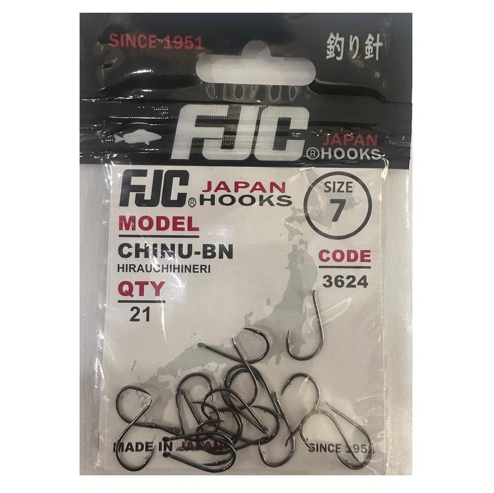 FJC 3624 No:7 Chinu Black Nikel Olta İğnesi 21 Adet