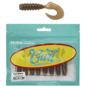 Hanfish Gurt 60 6cm Silikon Yem 8 Adet GT66 Bloodworm