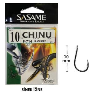 Sasame F-714 No:10 Chinu Olta İğnesi 21 Adet