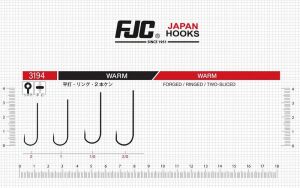 FJC 3194 No:1/0 Fjc Worm Olta İğnesi 6 Adet