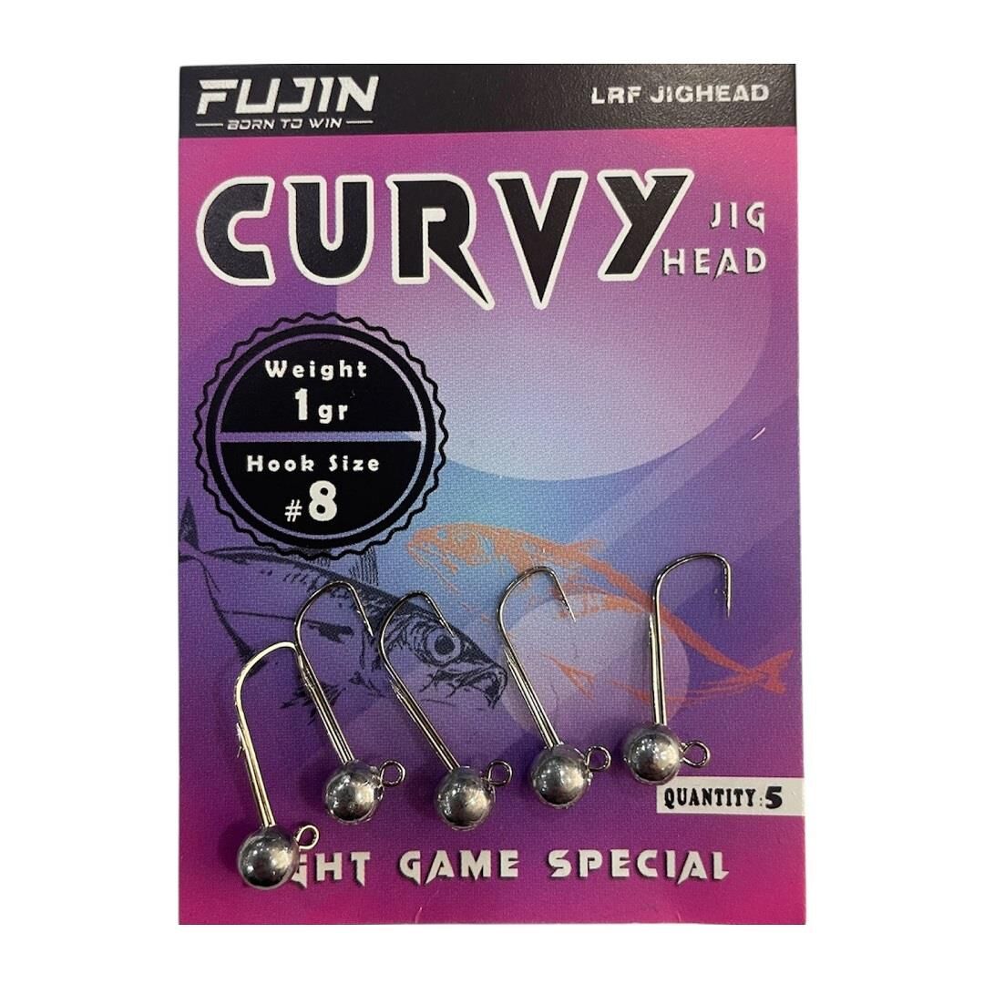 Fujin Curvy Jig Head Zoka 8 No 1gr (5 adet)