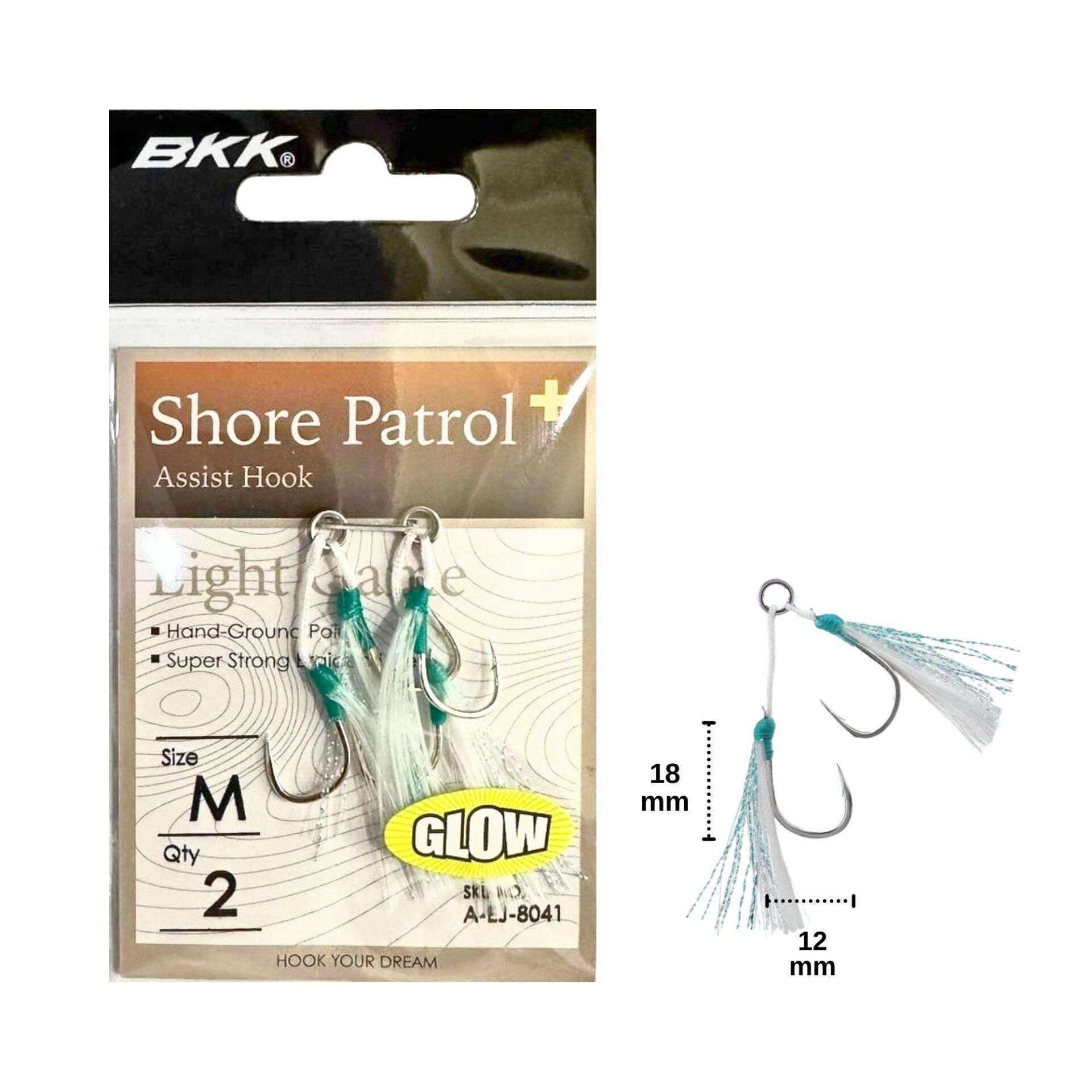 BKK Shore Patrol+ Medium Olta İğnesi 2 li Paket