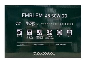 Daiwa Emblem 45 SCW 5000 QD Surf Olta Makinesi
