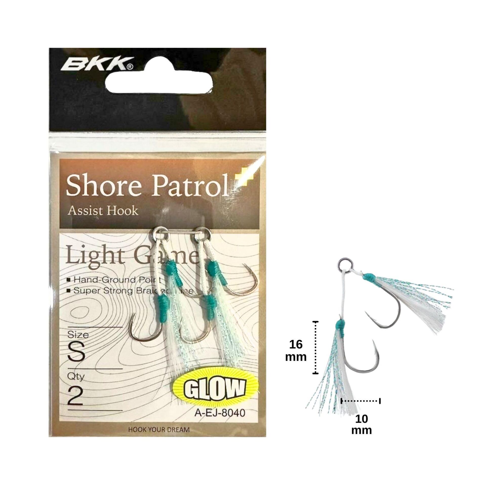 BKK Shore Patrol+ Small Olta İğnesi 2 li Paket