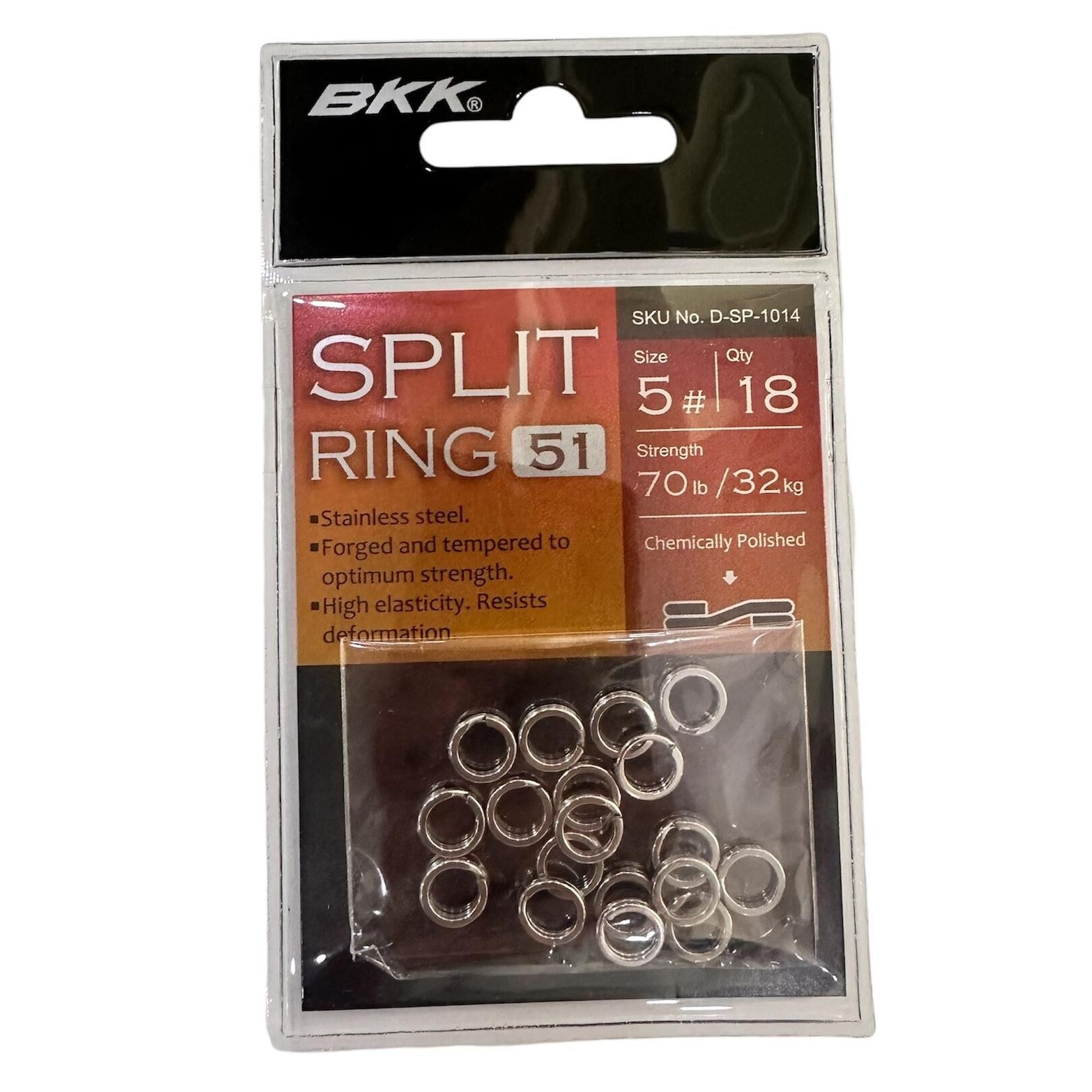 BKK Split Ring-51 No:5 Halka 18 Adet
