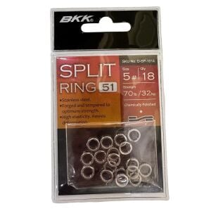 BKK Split Ring-51 No:5 Halka 18 Adet