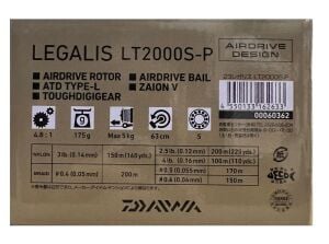 Daiwa Legalis 23 LT 2000 SP LRF Olta Makinesi