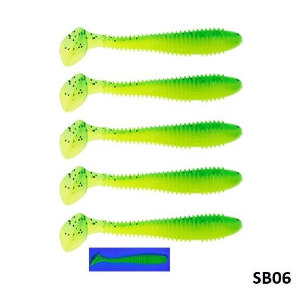 Fujin Round Bait 7cm 3gr Silikon Balık 5 Adet SB06