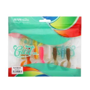Hanfish Gurt 60 6cm Silikon Yem 8 Adet Mix 2