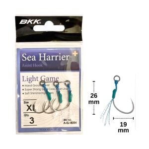 BKK Sea Harrier+ XL Assist İğnesi 3 Adet