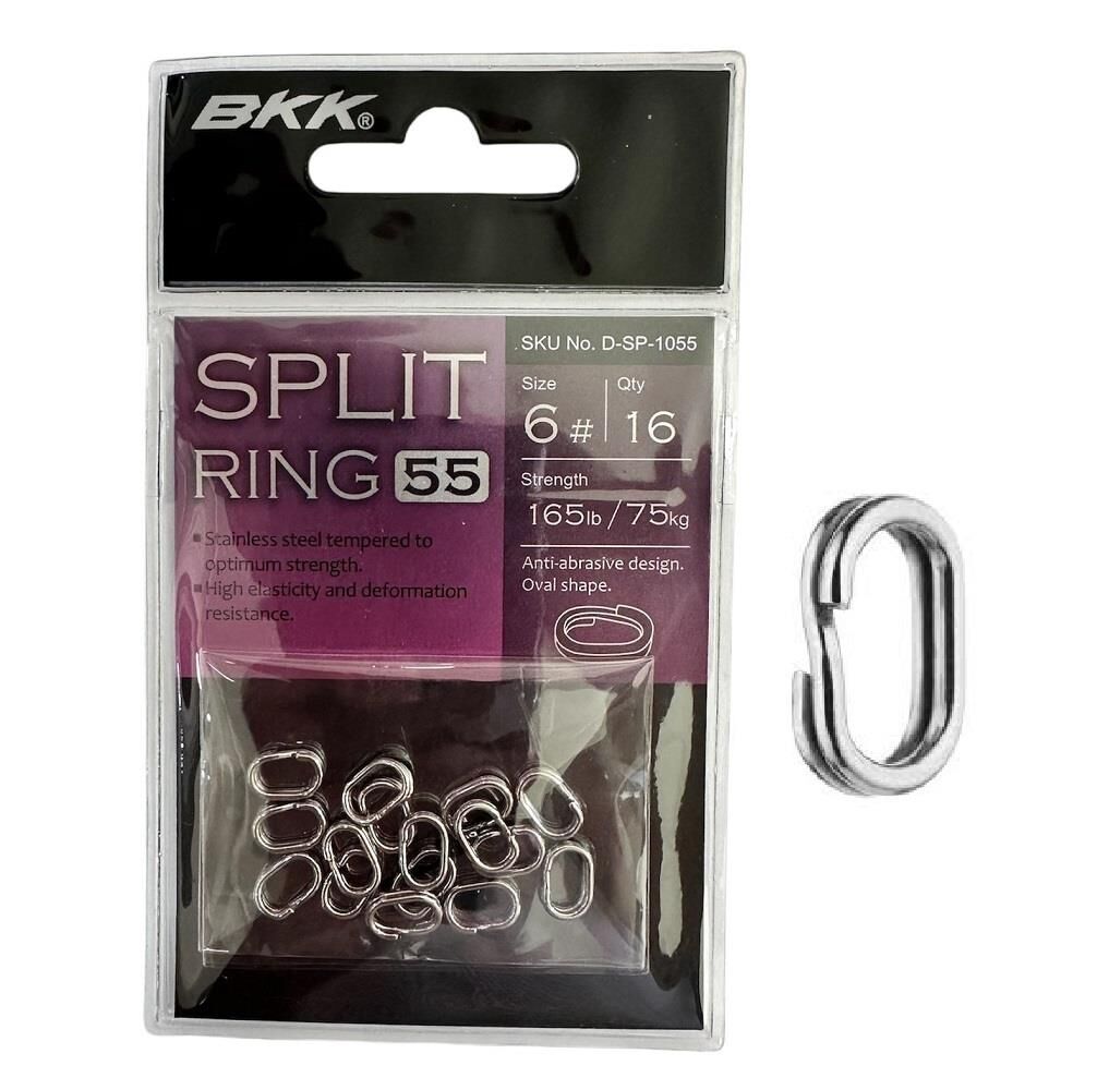 BKK Split Ring-55 No:6 Halka 16 Adet