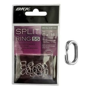 BKK Split Ring-55 No:6 Halka 16 Adet