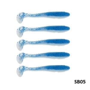 Fujin Round Bait 7cm 3gr Silikon Balık 5 Adet SB05