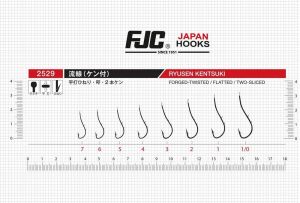 FJC 2529 No:6 Ryusen Black Nikel Olta İğnesi 15 Adet