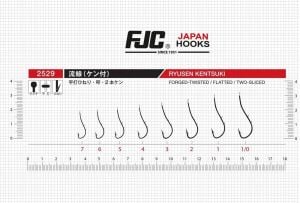FJC 2529 No:6 Ryusen Black Nikel Olta İğnesi 15 Adet