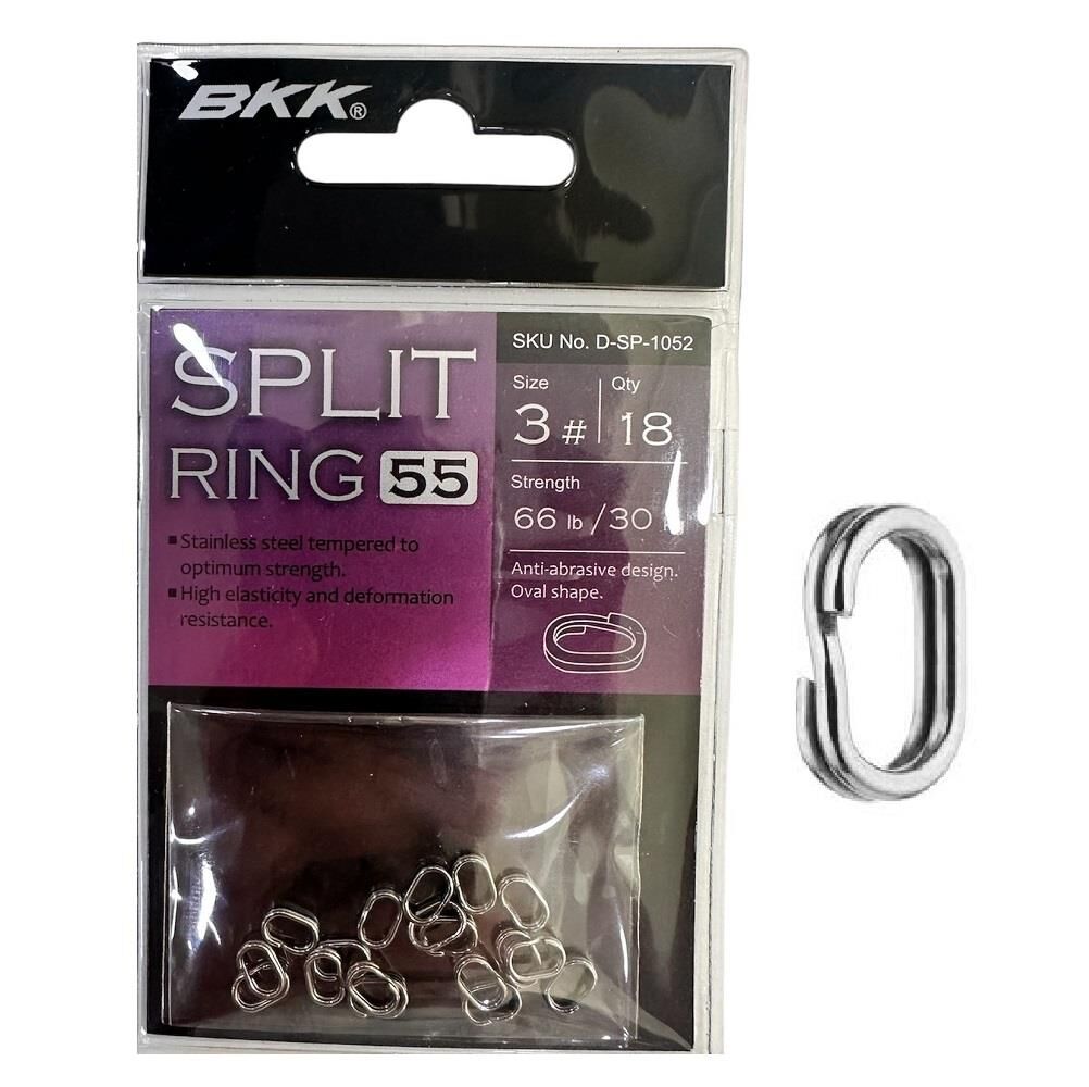 BKK Split Ring-55 No:3 Halka 18 Adet