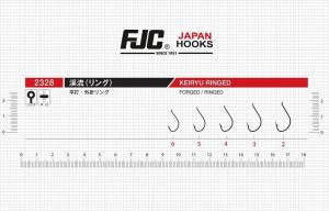 FJC 2328 No:3 Keiryu Black Nikel Olta İğnesi 14 Adet