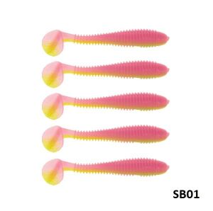 Fujin Round Bait 7cm 3gr Silikon Balık 5 Adet SB01