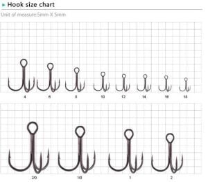 BKK Fangs-21 SS No:14 Üçlü Olta İğnesi 8 Adet