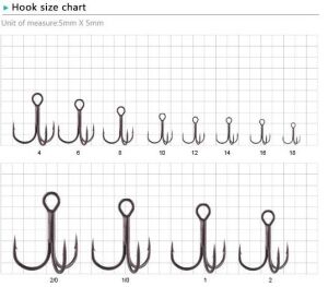 BKK Fangs-21 SS No:14 Üçlü Olta İğnesi 8 Adet