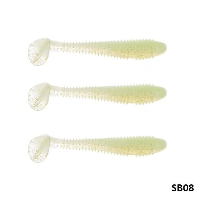 Fujin Round Bait 10cm 7.5gr Silikon Balık 3 Adet SB08