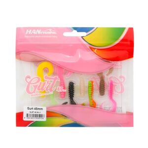Hanfish Gurt 45 4.5cm LRF Silikon Yem 10 Adet Mix 1