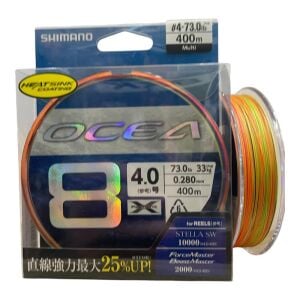 Shimano Ocea 8 Braid 400mt 0.28mm 4.0PE 33kg İp Örgü Misina Multi Color