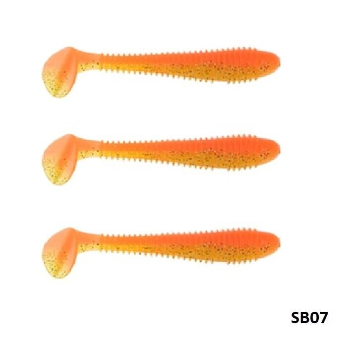 Fujin Round Bait 10cm 7.5gr Silikon Balık 3 Adet SB07