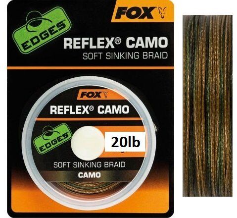 Fox Edges Reflex Camo 20m 20lb Rig İpi