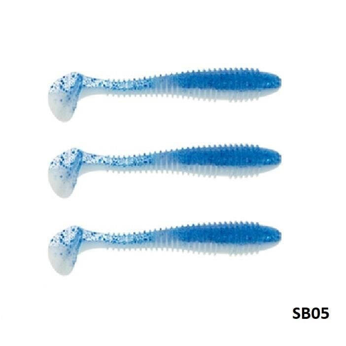 Fujin Round Bait 10cm 7.5gr Silikon Balık 3 Adet SB05