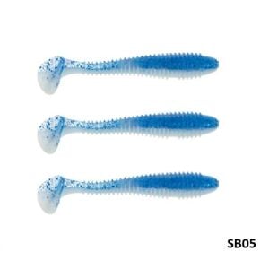 Fujin Round Bait 10cm 7.5gr Silikon Balık 3 Adet SB05