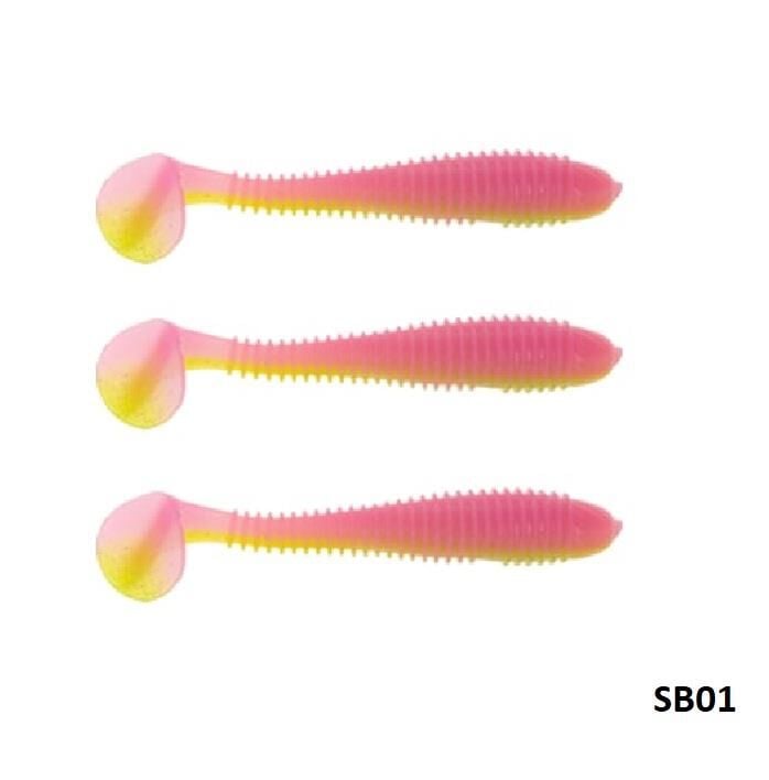 Fujin Round Bait 10cm 7.5gr Silikon Balık 3 Adet SB01