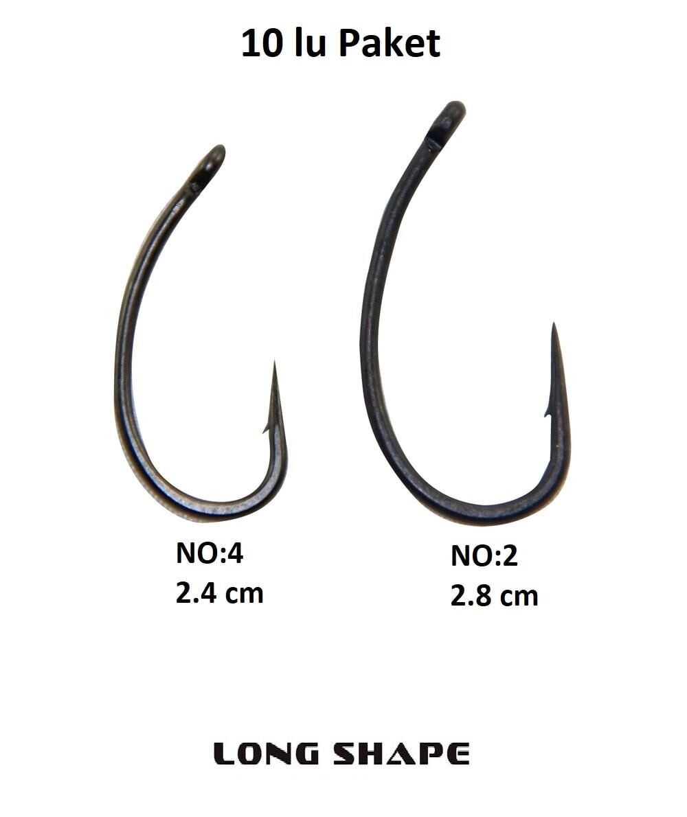 Bauer Shape Sazan İğnesi (10 adet)