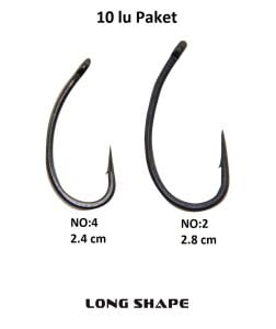 Bauer Shape Sazan İğnesi (10 adet)