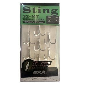BKK Sting-32 MT No:8 Üçlü Olta İğnesi 7 Adet