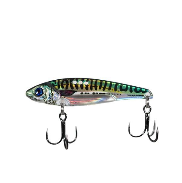 Ryuji 3D Viber 10gr 5.5cm Vibrasyon Jig Yem 3D Mackarel
