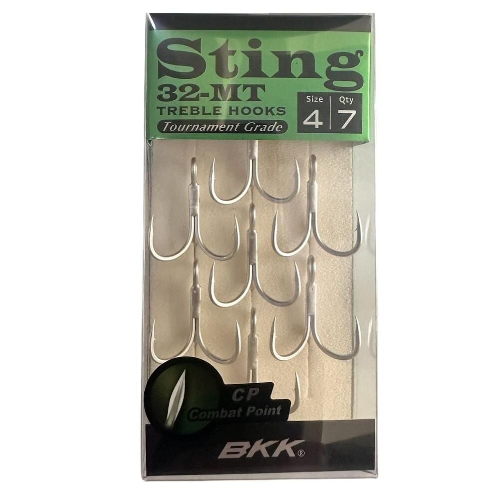 BKK Sting-32 MT No:4 Üçlü Olta İğnesi 7 Adet