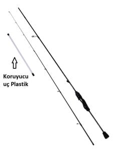 Fujin Black Swan Ajime 190cm 0.3-4gr 2 Parça Aji LRF Olta Kamışı