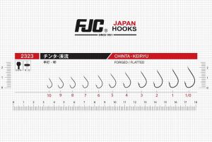 FJC 2323 No:6 Chita Keiryu Black Nikel Olta İğnesi 18 Adet
