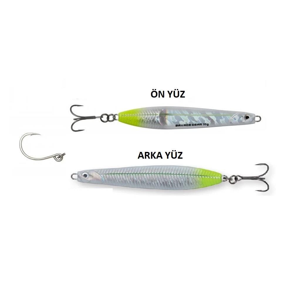 Savage Gear Surf Seeker 10cm 30gr Jig Yem White Pearl