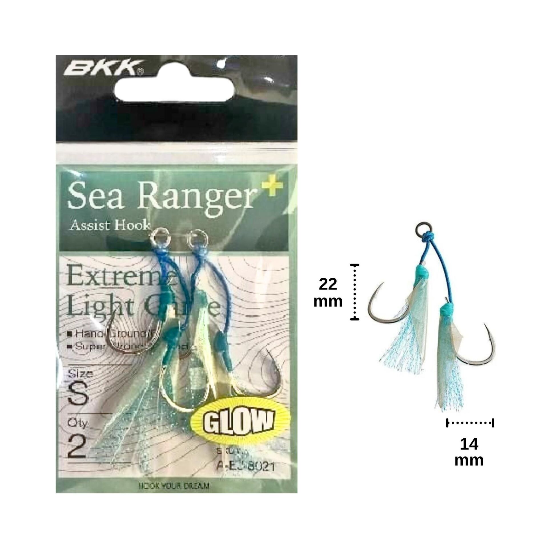 BKK Sea Ranger+ Assist İğne S (2 adet)