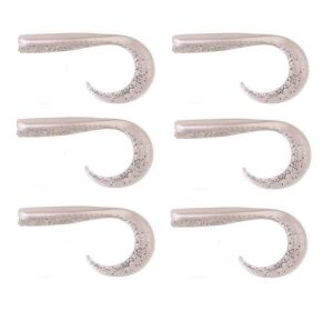 Savage Gear LB Sandeel Curltail 7cm 2gr Silikon Yem 6 Adet Pearl Silver