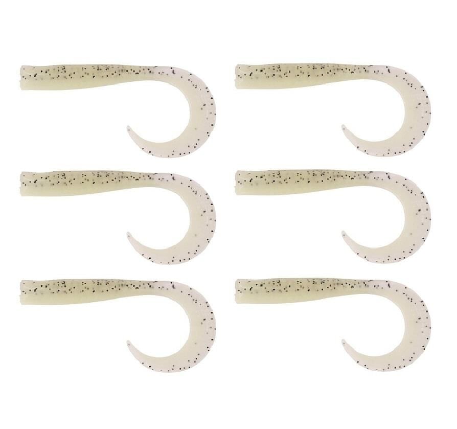 Savage Gear LB Sandeel Curltail 7cm 2gr Silikon Yem 6 Adet Glow