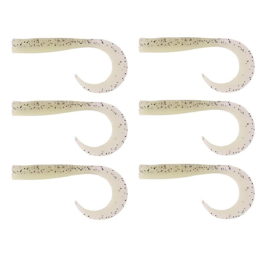 Savage Gear LB Sandeel Curltail 7cm 2gr Silikon Yem 6 Adet Glow