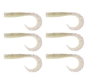 Savage Gear LB Sandeel Curltail 7cm 2gr Silikon Yem 6 Adet Glow